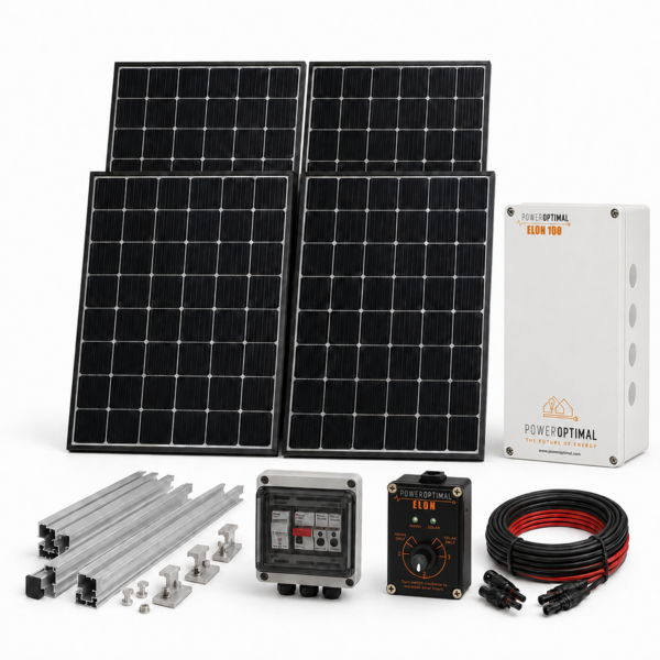 Elon 100 Solar PV Geyser Conversion with 4 × 460W Panels – Installation Included