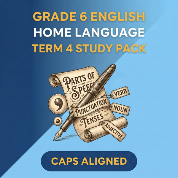 Grade 6 English Home Language Term 4 (CAPS Aligned)