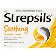 STREPSILS LOZENGES 24 - HONEY & LEMON