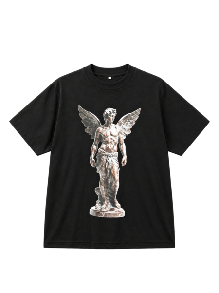 Brown Fairy Black Streetwear tee