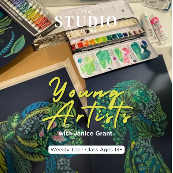 4. Young Artists with Janice Grant | TEENS | Wed | 12 yrs +