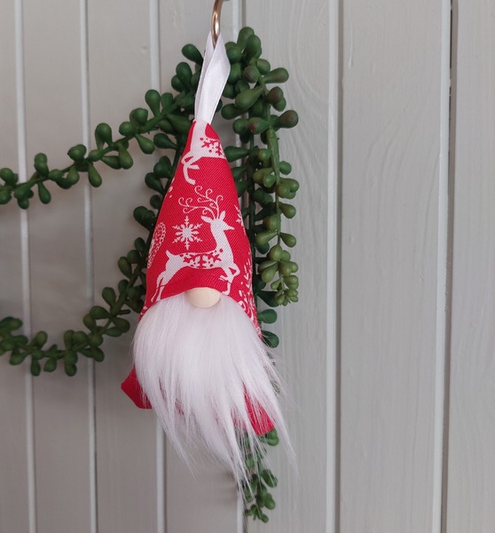 Red Reindeer Tree Decoration