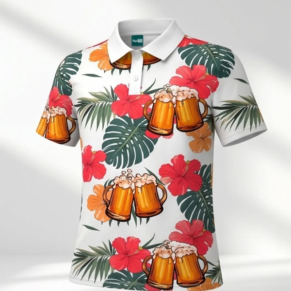 Hibicus Beer Shirt