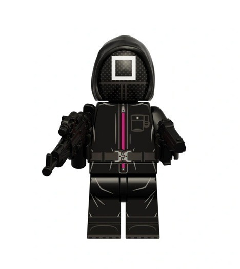 Masked Officer - Black Square
