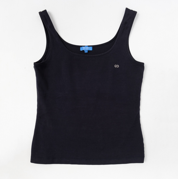 ESCADA Sport Vintage Cotton Tank Top Navy