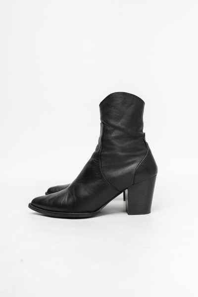 genuine leather ankle boots