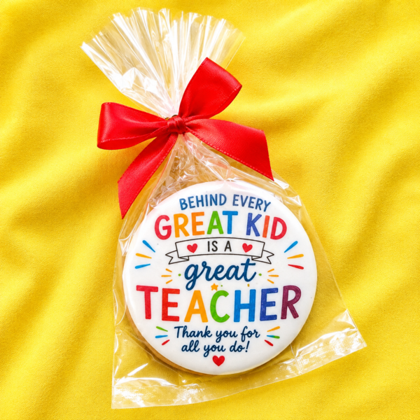 Teacher Butter Cookies - Round
