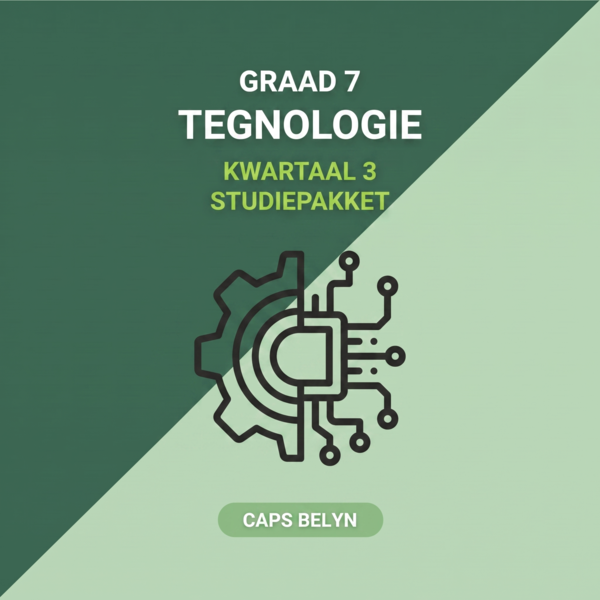 Graad 7 Tegnologie Kwartaal 3 (CAPS Belyn)