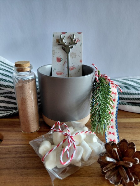 Hot Chocolate in a mug - Christmas Theme
