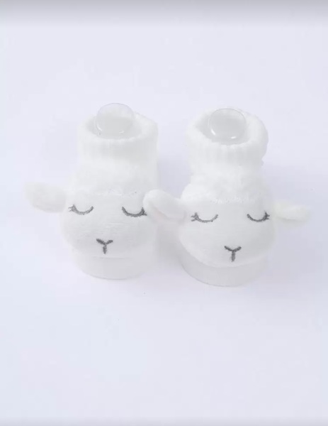 Little Lamb Baby Socks