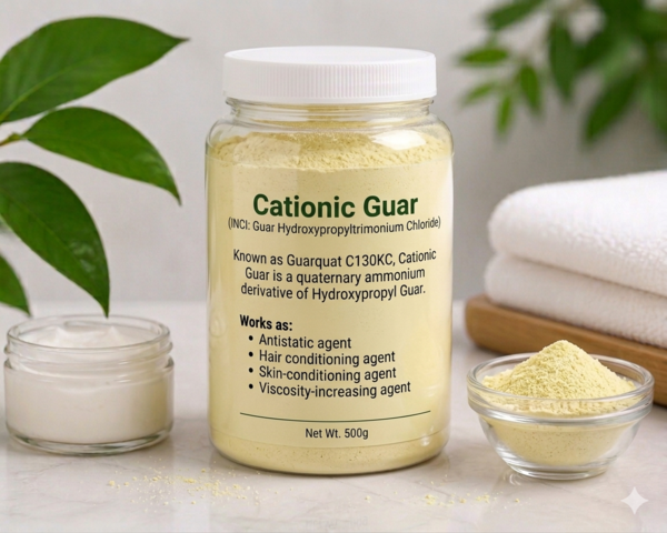 Cationic Guar (INCI: Guar Hydroxypropyltrimonium Chloride)