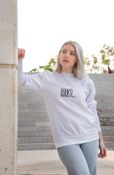 Sweater Uni White