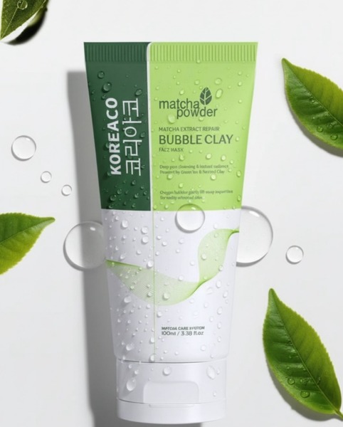 koreaco Matcha Bubble Clay Mask