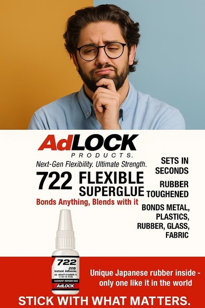 Adlock - Flexible Super Glue 722
