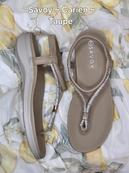 Savoy ~ Carien ~ Taupe (Sizes 5, 6, 7, 8)