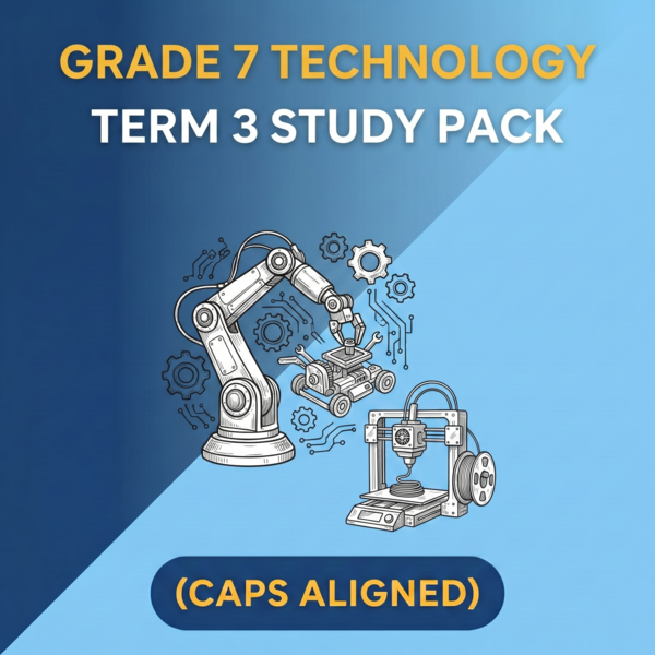 Grade 7 Technology Term 3 (CAPS Aligned)