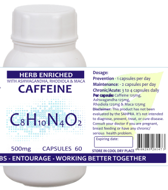 Caffeine Herb-Enriched (Capsules)