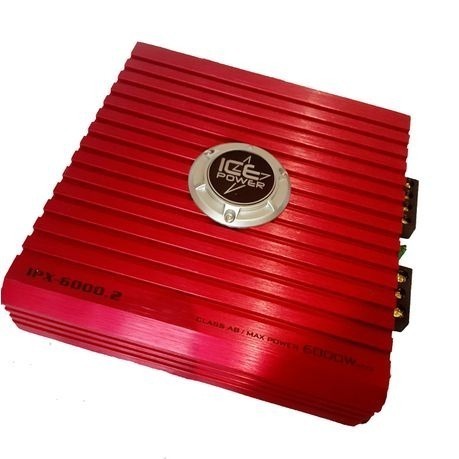 Ice Power 2 Channel Class AB 6000W Amplifier IPX-6000.2 | Ice Power 2