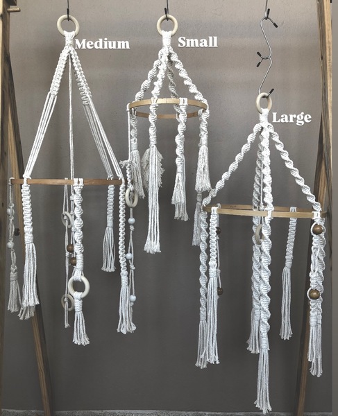 Macramé Nursery Room Cot Mobiles