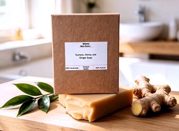 Turmeric, Honey and Ginger Handmade Soap
