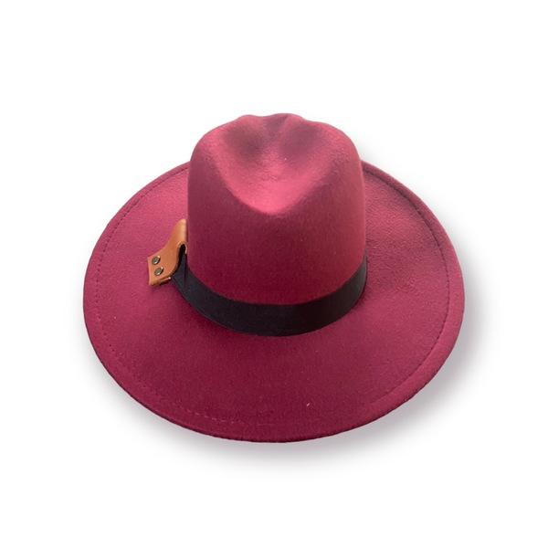 Alouise Fedora Hat | This customised Felt Fedora hat is made in