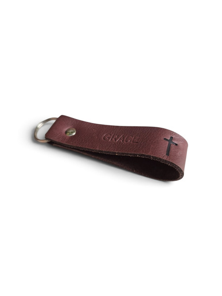 Leather "Grace" keyholder