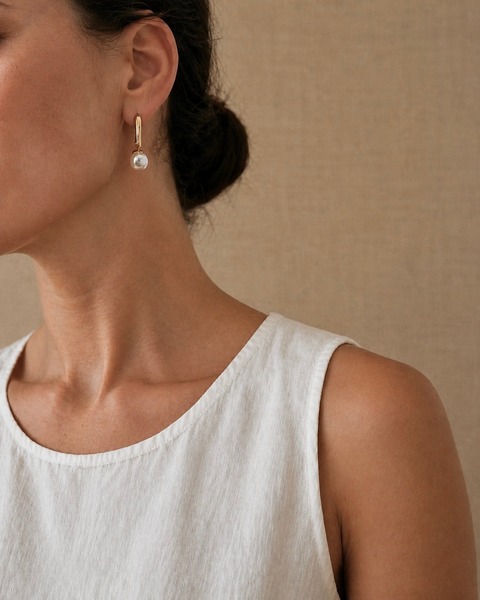 Ruth Pearl Earrings