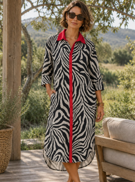 Savannah Dress Zebra