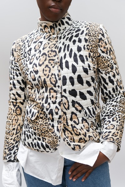 Bassler Silk Leopard Jacket