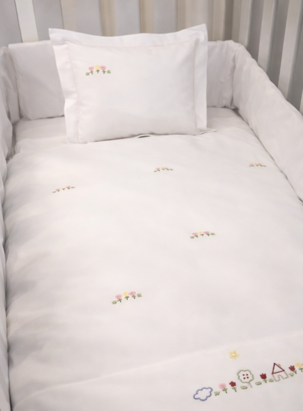 Cambridge Baby Duvet Cover Set - House and Garden