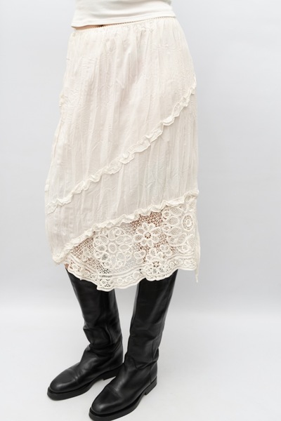 Cotton Blend Skirt