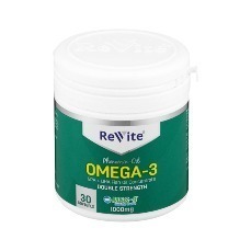 REVITE OMEGA-3 1000MG SOFT GEL CAPSULES - 30