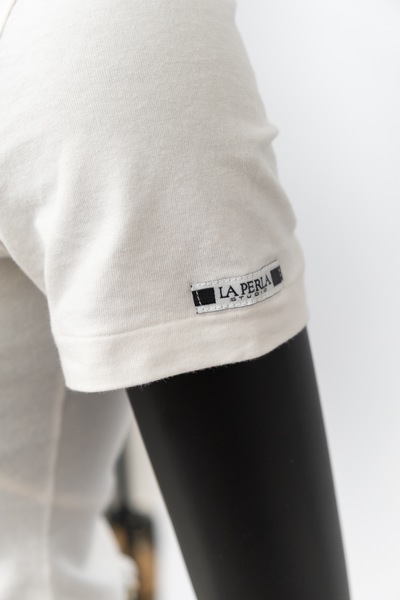 LA PERLA STUDIO White Baby Tee