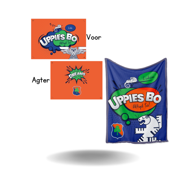 Toer Combo - Kussingsloop & Kombers