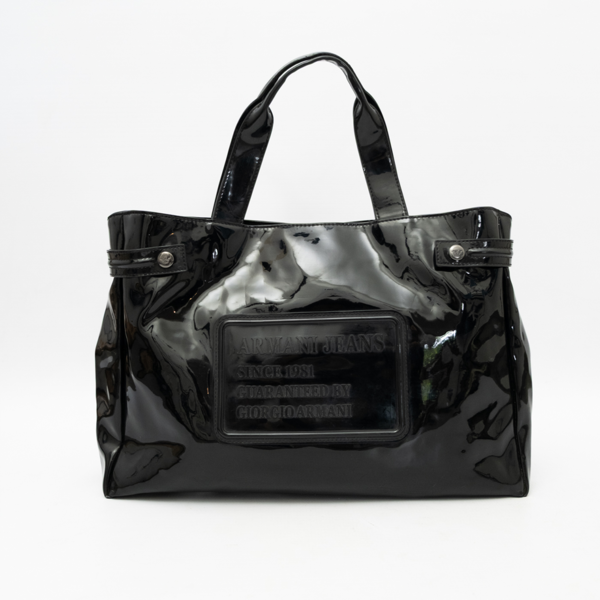 Armani Jean Vintage PVC Tote Bag