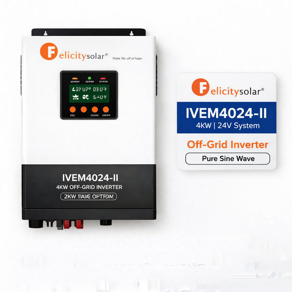 Felicity IVEM4024-II 4kW 24V Off-Grid Solar Inverter
