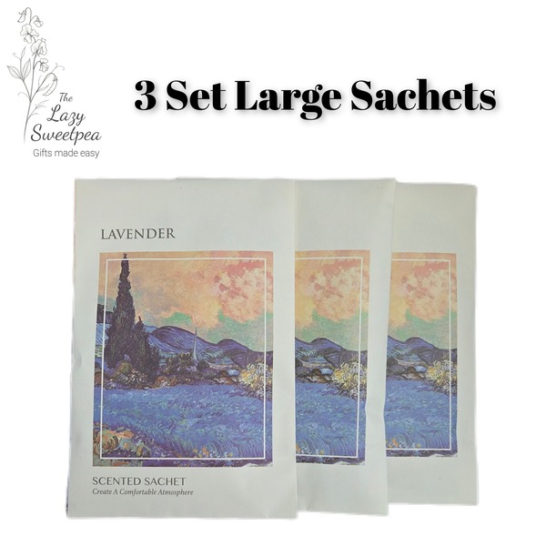 Lavender Scented Large Sachets