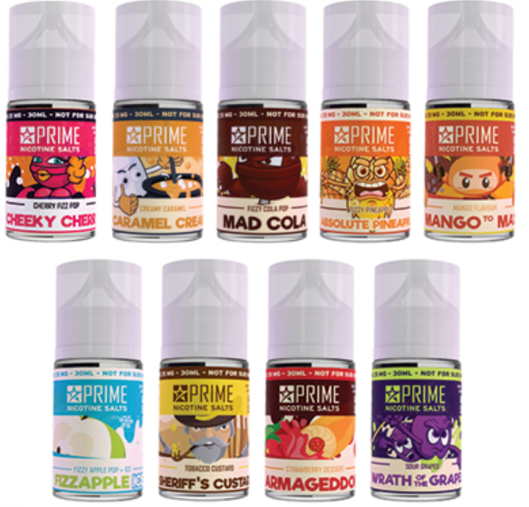 Prime Nicotine Salts 25 mg 30 ml