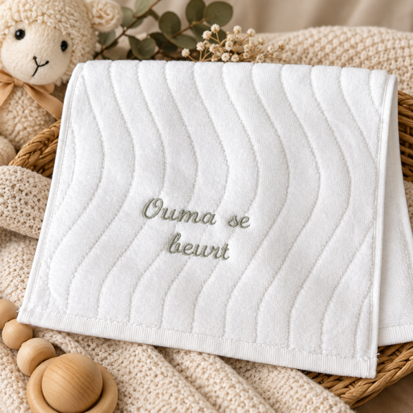 Ouma se beurt - spoeg doek