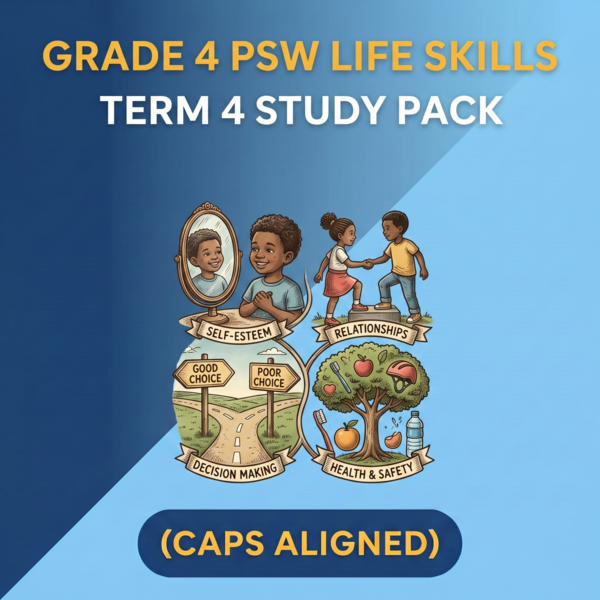 Grade 4 PSW: Life Skills Term 4 (CAPS Aligned)