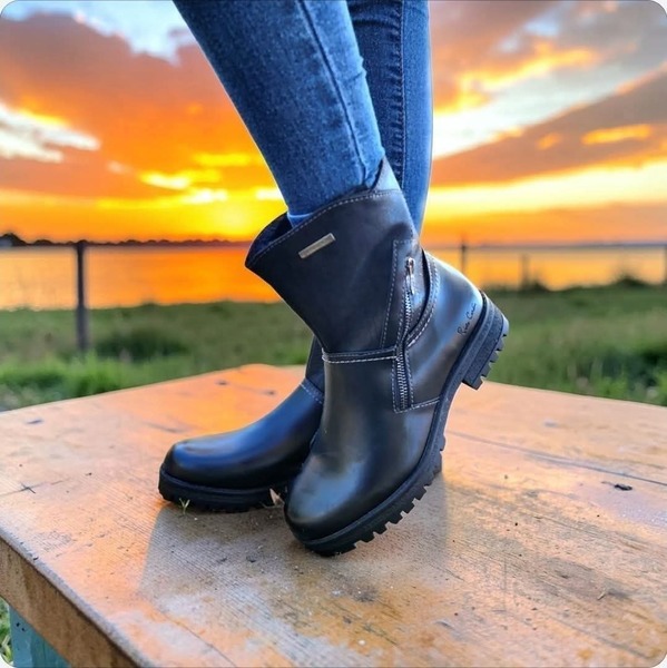 Pierre Cardin - Carlie - Black (Size 5, 6, 7 )