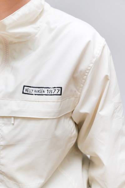 Helly Hansen Cream Logo Windbreaker