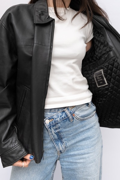 Christian Dior Monsieur Vintage Leather Jacket