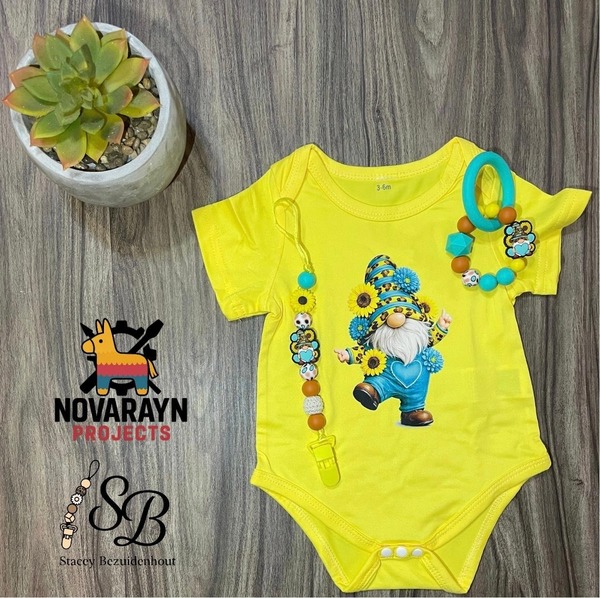 Baby Gift Set - Sunflower Gnome