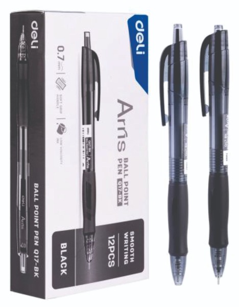 Deli Arris Ball Point Pen, clutch, 0,7mm