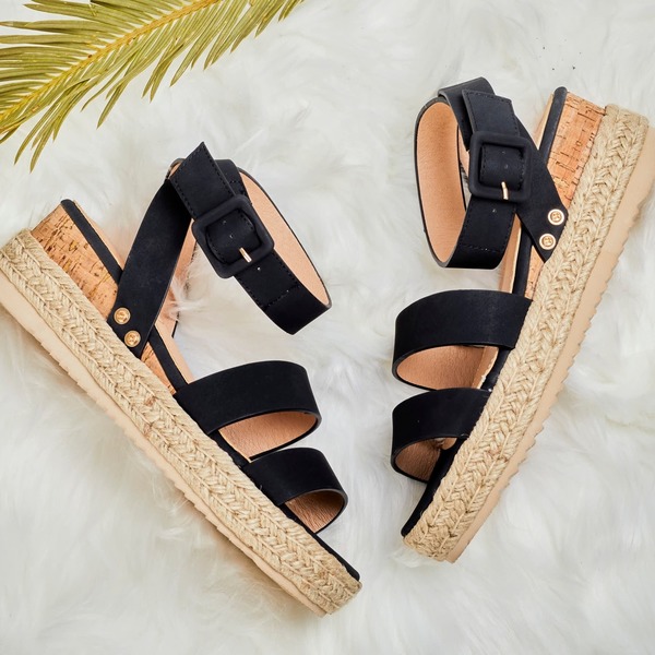 Miss Black ~ Steffi 2 ~ Black (Sizes 4, 5, 6, 7, 8)