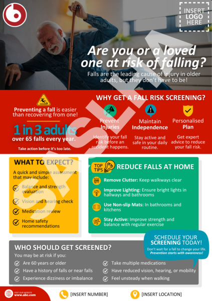 Fall Risk Marketing Package