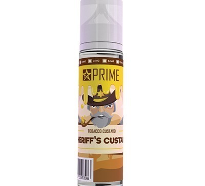 Prime Sheriff's Custard 0mg, 3mg, 6mg, 12mg, 18mg - 60ml