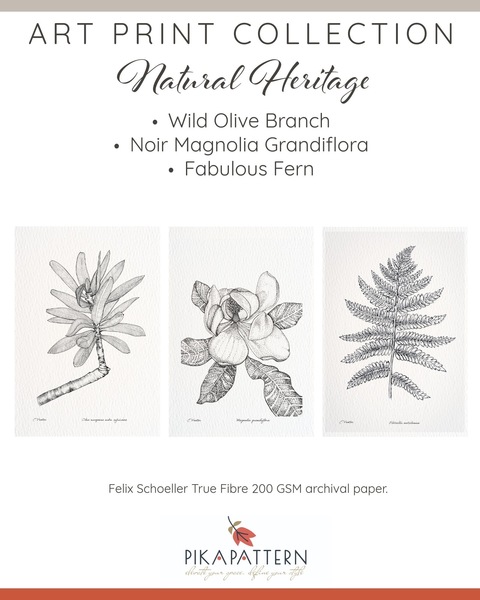 Botanical Illustration (Limited Printed Edition) Trio