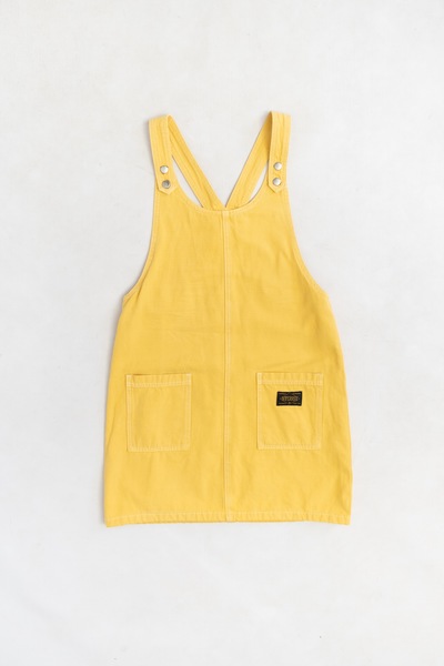 Stussy Dungaree Yellow Dress